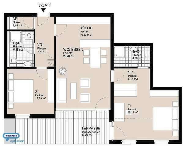 斯拉德明Haus Konny公寓 外观 照片